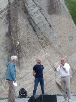 Alessandro Gogna, Sauro Zani e Bruno Migliorati