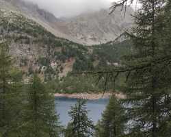 Partenza dalla diga del Devero