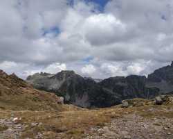 Vista dalla Bocchetta di Scarpia