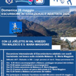 26 maggio 2024: Escursione intersezionale adattata 2024